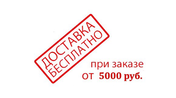  Бесплатная доставка по России